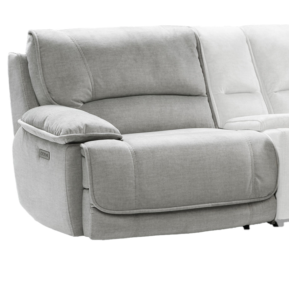 Olsen Silver LAF Dual Power ZG Recliner