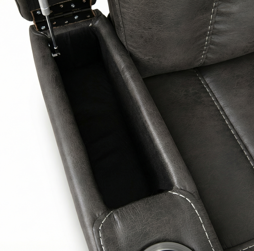 Marlow Charcoal Manual Recliner