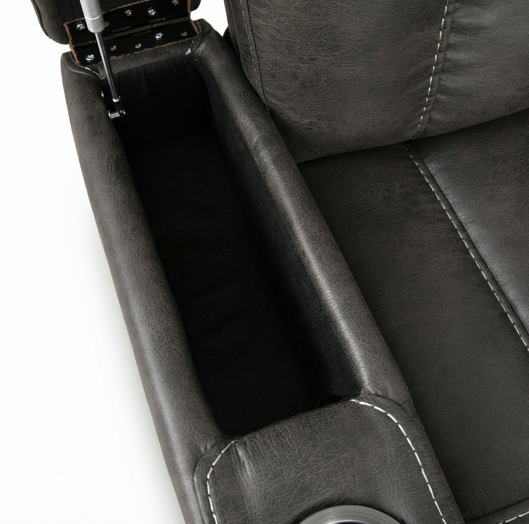 Marlow Charcoal Manual Recliner