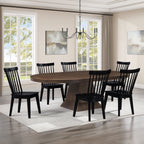 Vaughn Coffee 7PK Dining Table Set w/ Si