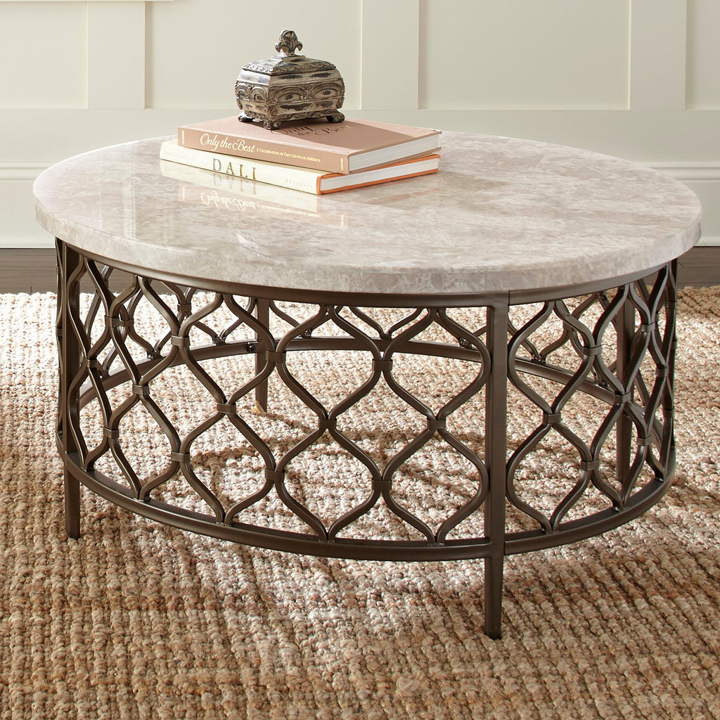 Roland MarbleTop Cocktail Table