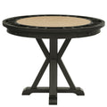 Rylie Counter Table with Game Top, Black