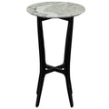 Hoxley Green Onyx Top Round End Table