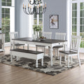 Joanna Two Tone Storage Bench