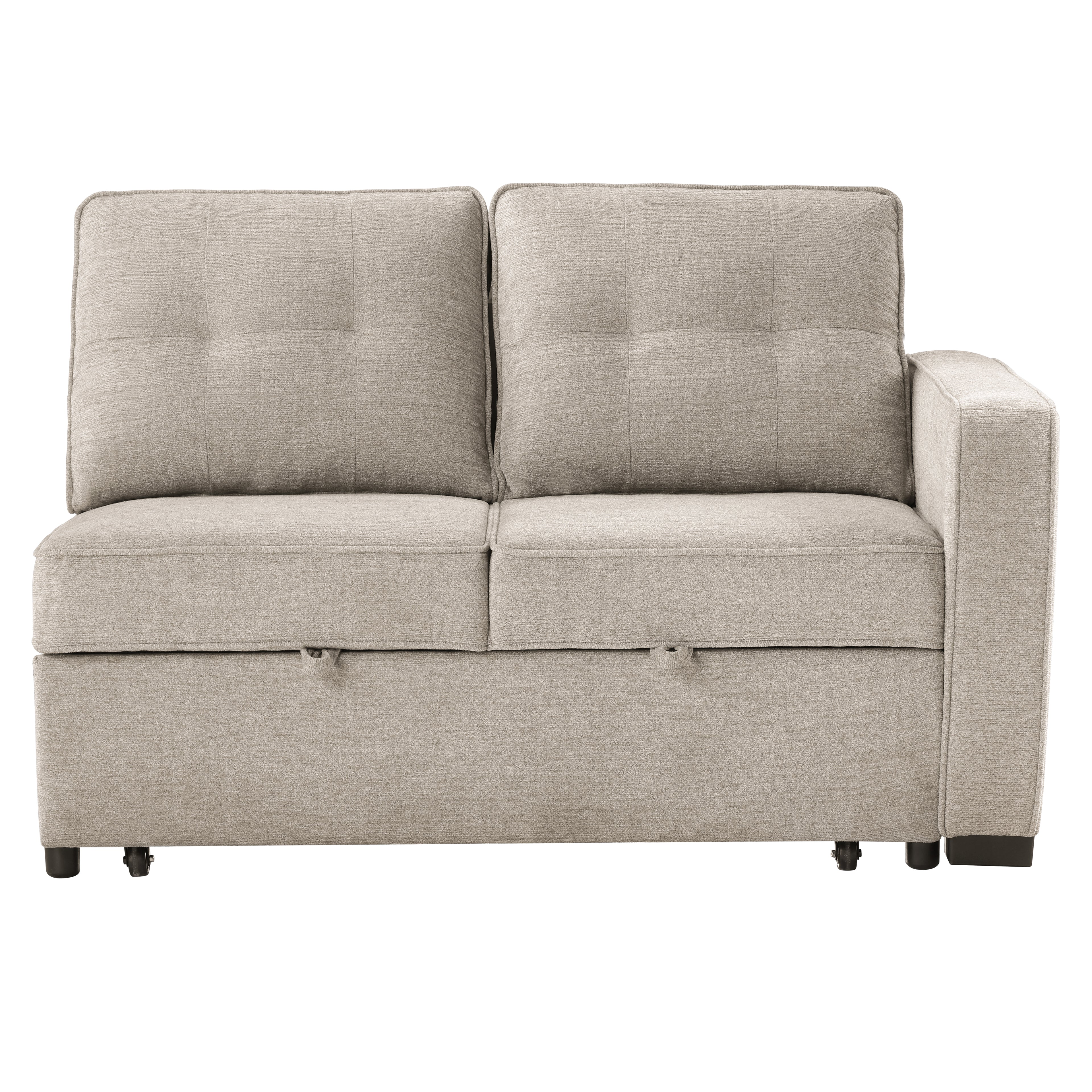 Noah Brown Pullout Loveseat