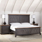 Bear Creek 3-Piece Queen Bed with 2 Nigh