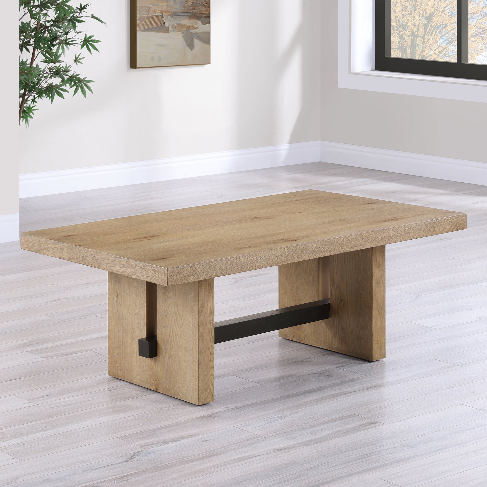 Aubrey Brown Cocktail Table