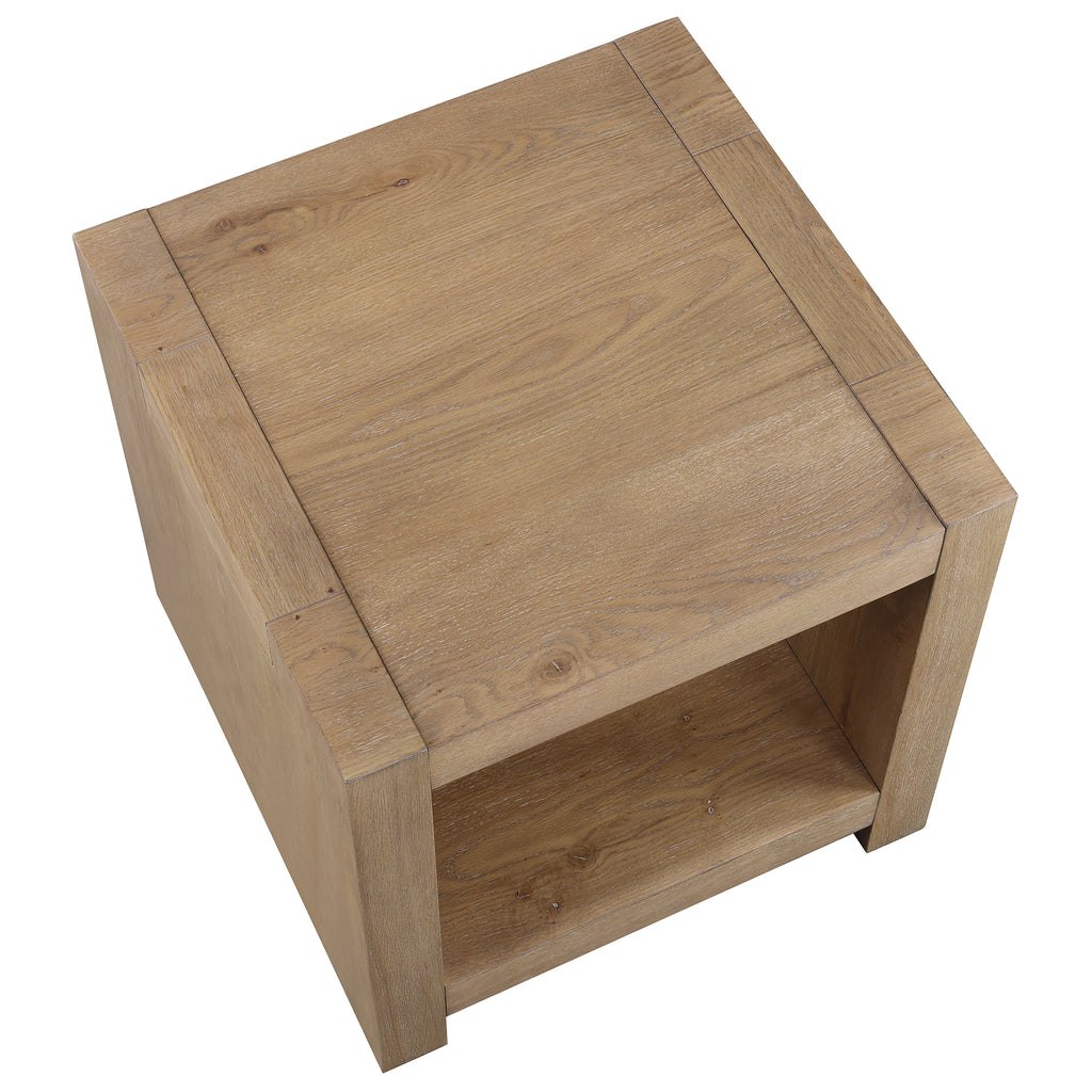 Aubrey Brown End Table
