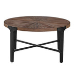 Chevron Round Cocktail Table