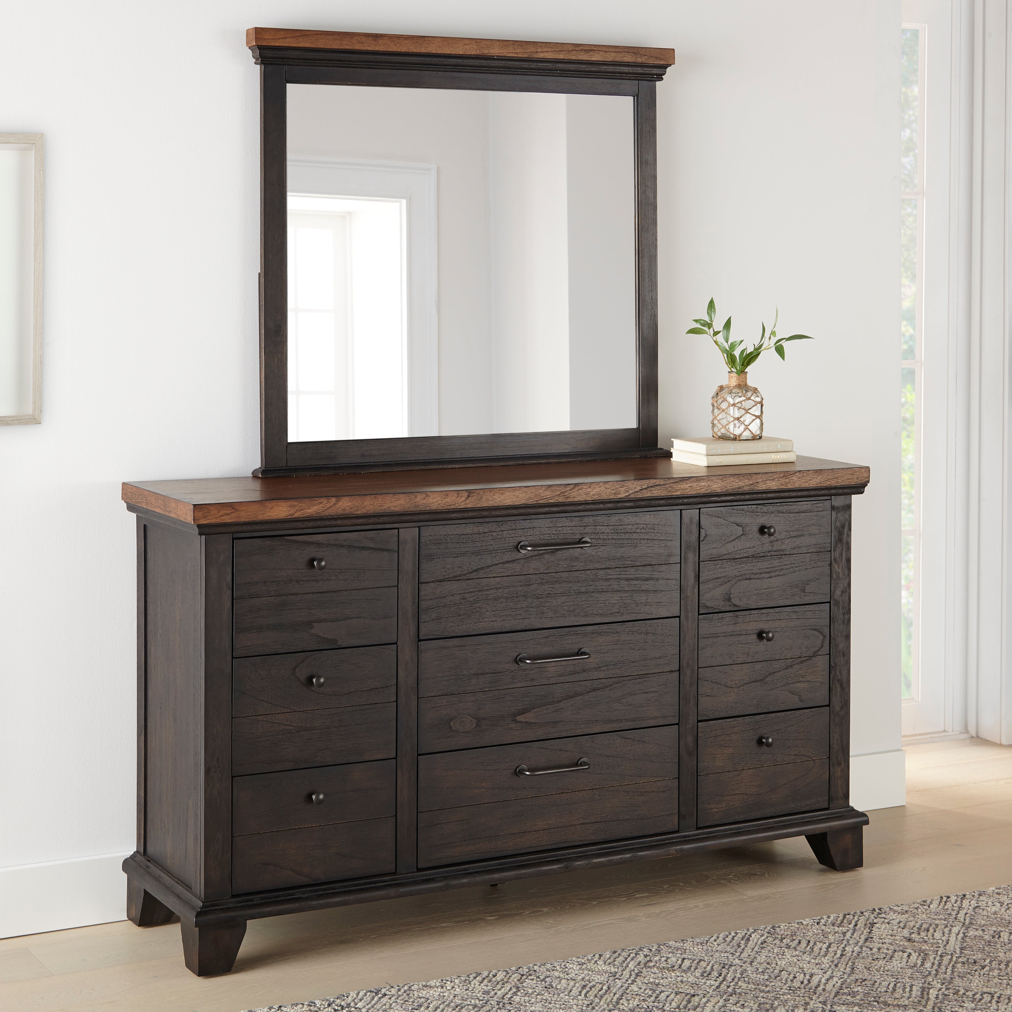 Bear Creek Dresser and Mirror