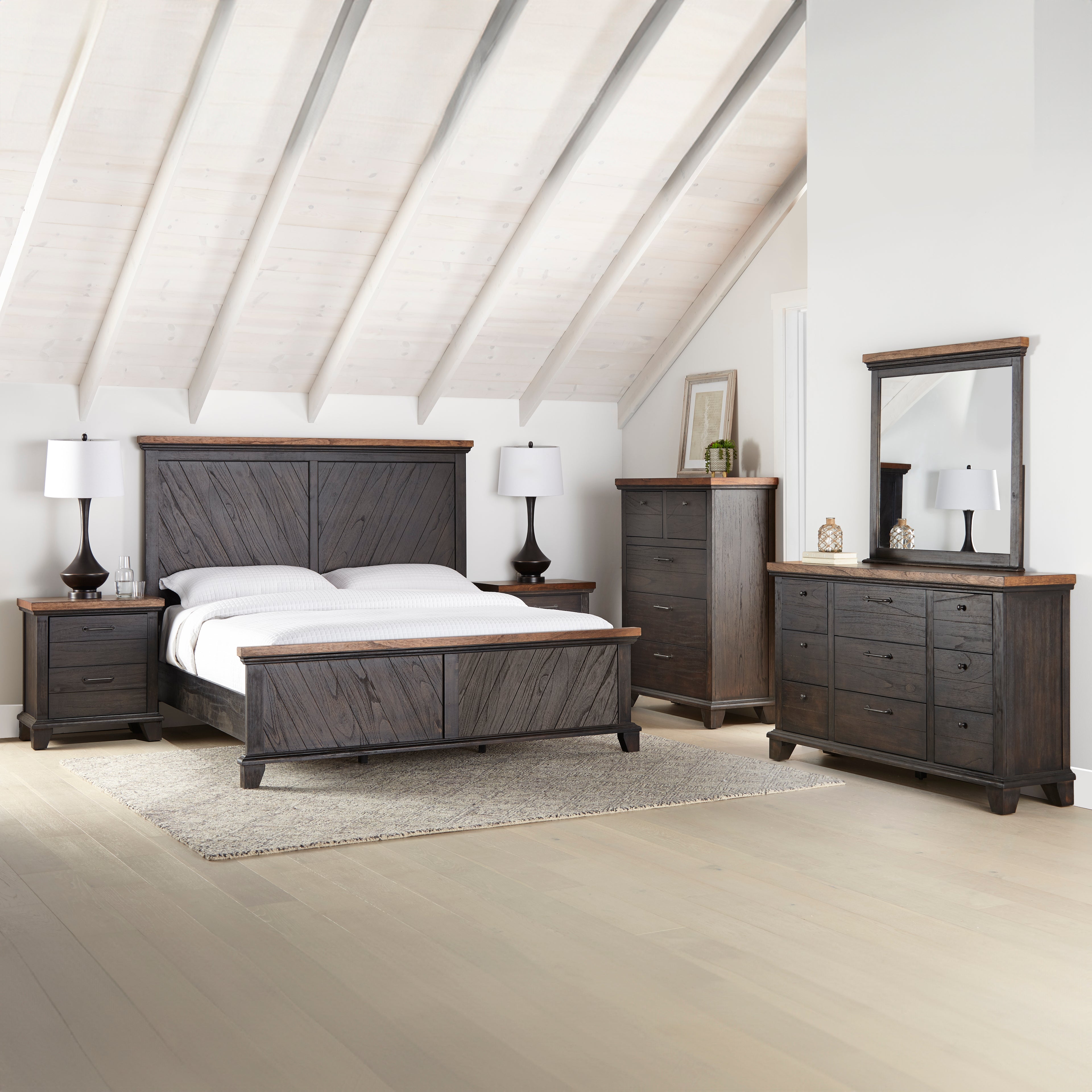Bear Creek Brown 6pc King Set