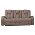 Marlow Sand 3PC Manual Reclining Set