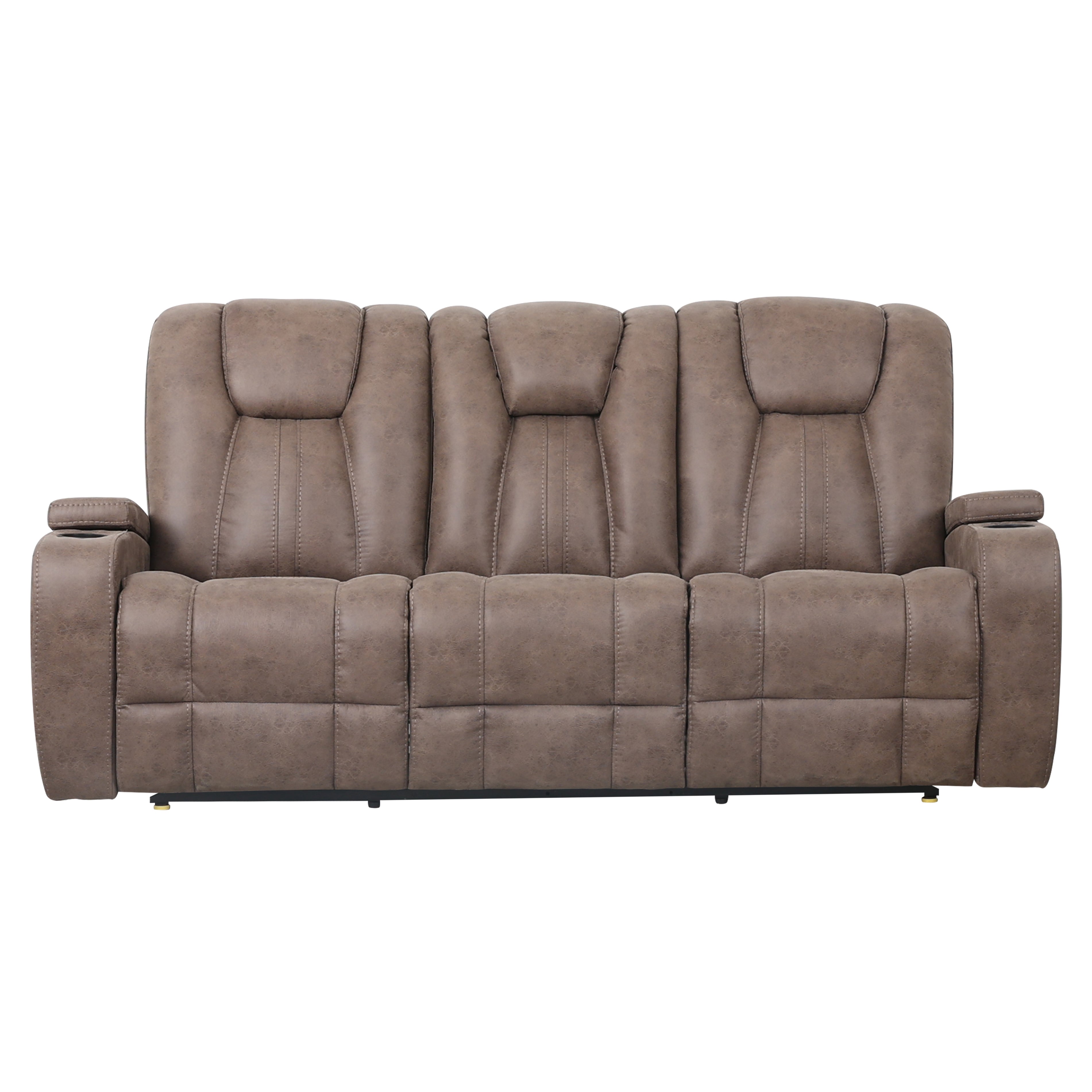 Marlow Sand 3PC Manual Reclining Set