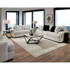 9010-2PC-Living-Room-Set-in-Fentasy-Silver-Chair-&-Sofa