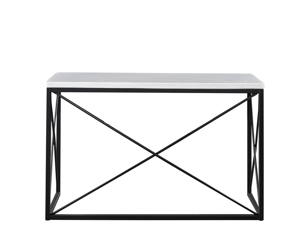 Skyler WhiteMarble TopRectangle Sofa Tab