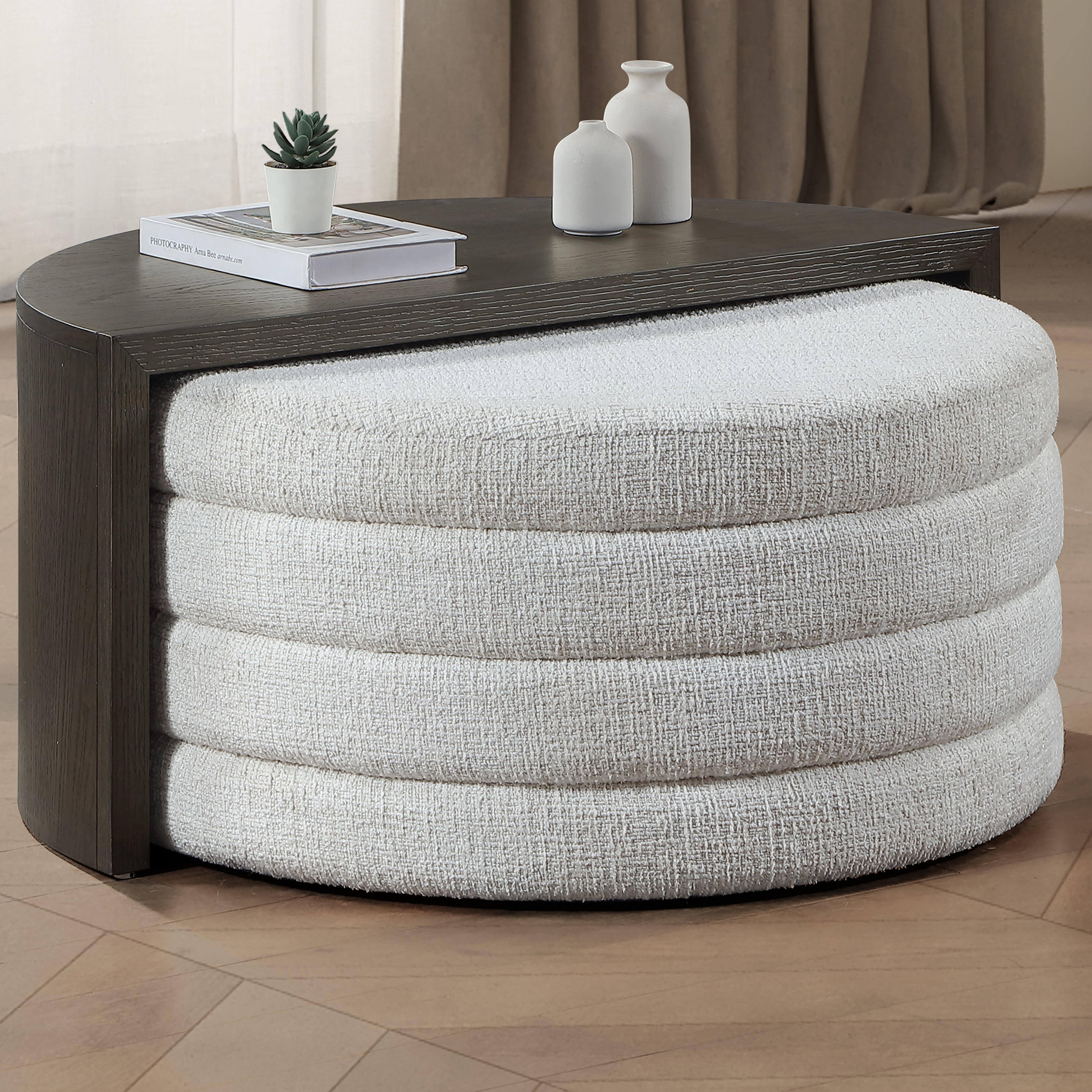 Florence Black Nesting Cocktail Table