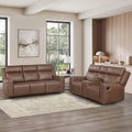 Barron Brown Sofa & Loveseat (SN+LN)