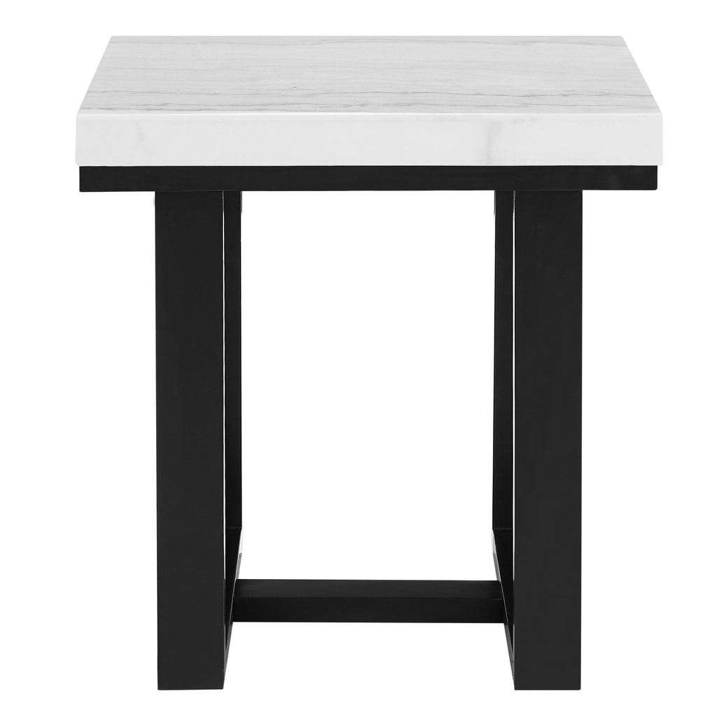 Lucca (Artemis) White Marble Top End Tab