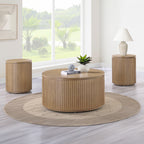 Colvin 3PC Table Set, Brown