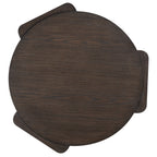 Salina Espresso Round Coffee Table