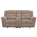 Sydney Brown Manual Recliner Console Lov
