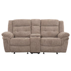 Sydney Brown Manual Recliner Console Lov