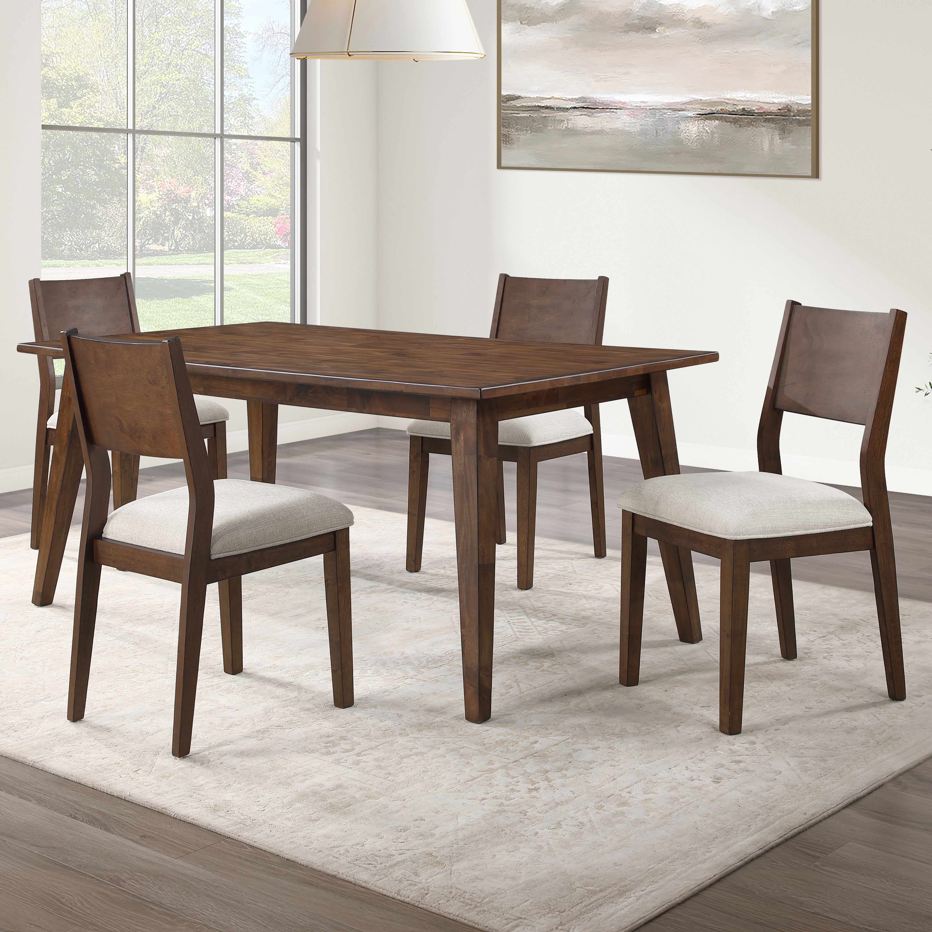 Canton 5 PC Side Chair Dining Set