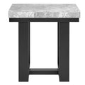 Lucca (Artemis) Gray Marble Top End Tabl