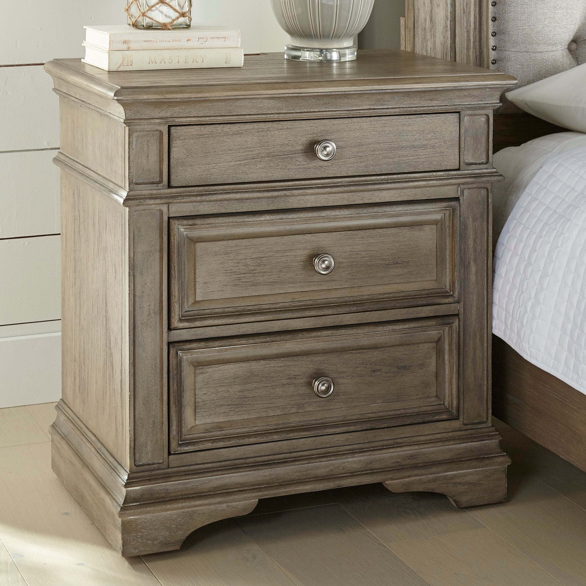 Highland Park Nightstand Waxed