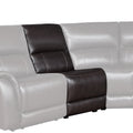Alexandria Armless PWR Chair Chocolate
