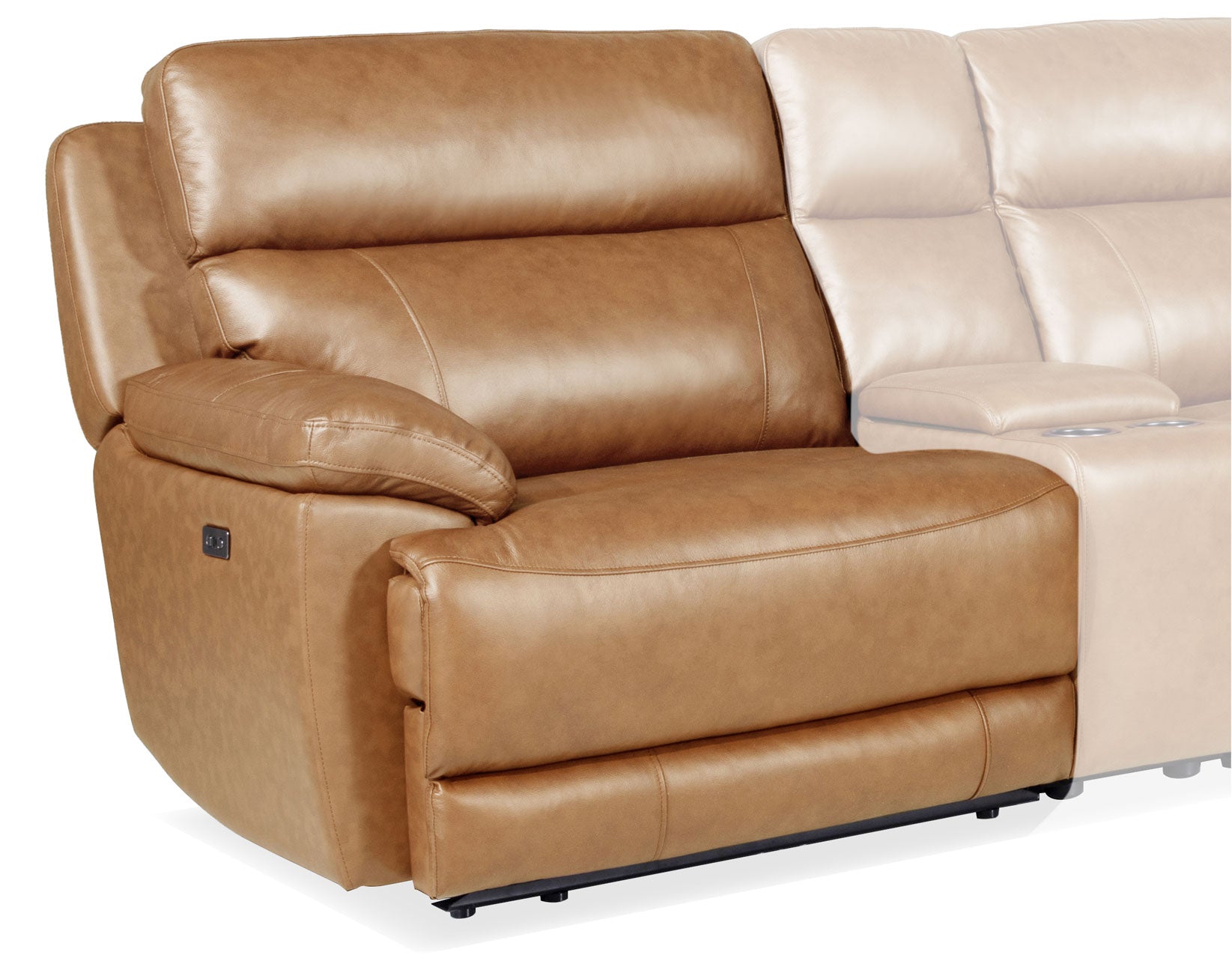 Gatlin LAF Dual Power Recliner Leather