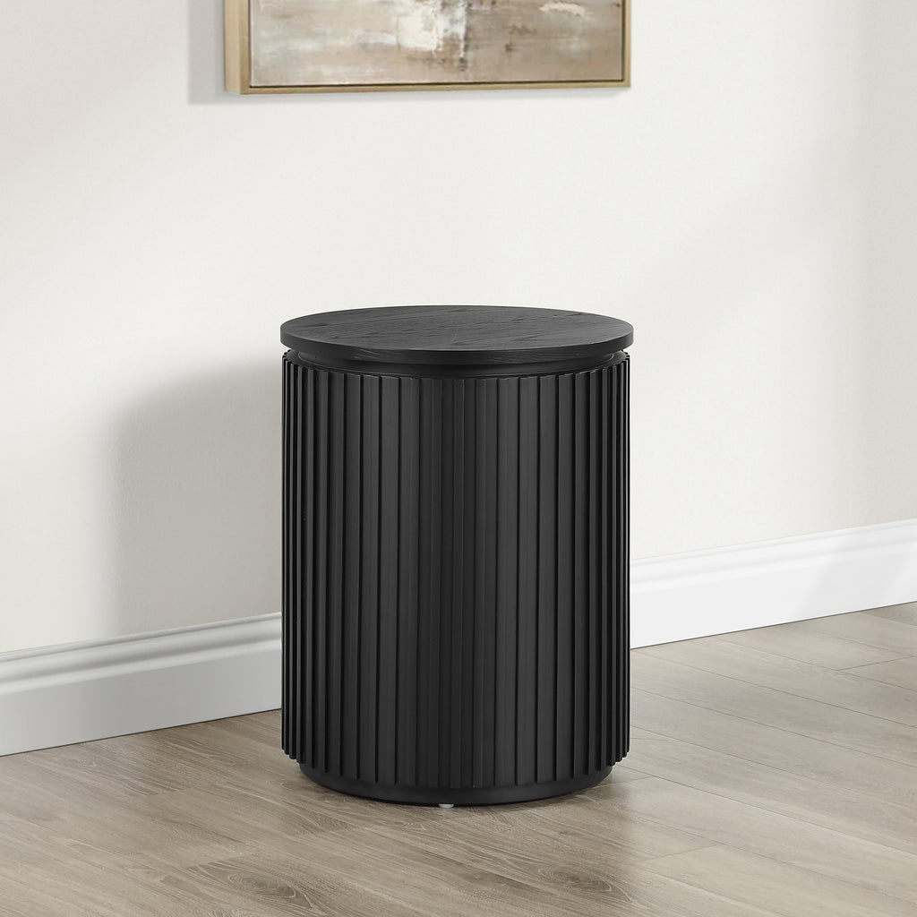 Colvin Black End Table