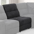 Snyder Black Armless Slider