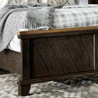 Bear Creek King Bed Brown