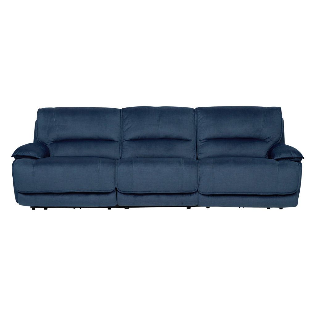 Olsen Indigo 3-Piece Reclining Sofa