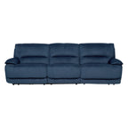 Olsen Indigo 3-Piece Reclining Sofa
