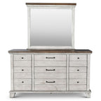 Bear Creek Dresser & Mirror