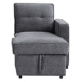 Noah Grey Reversible Chaise