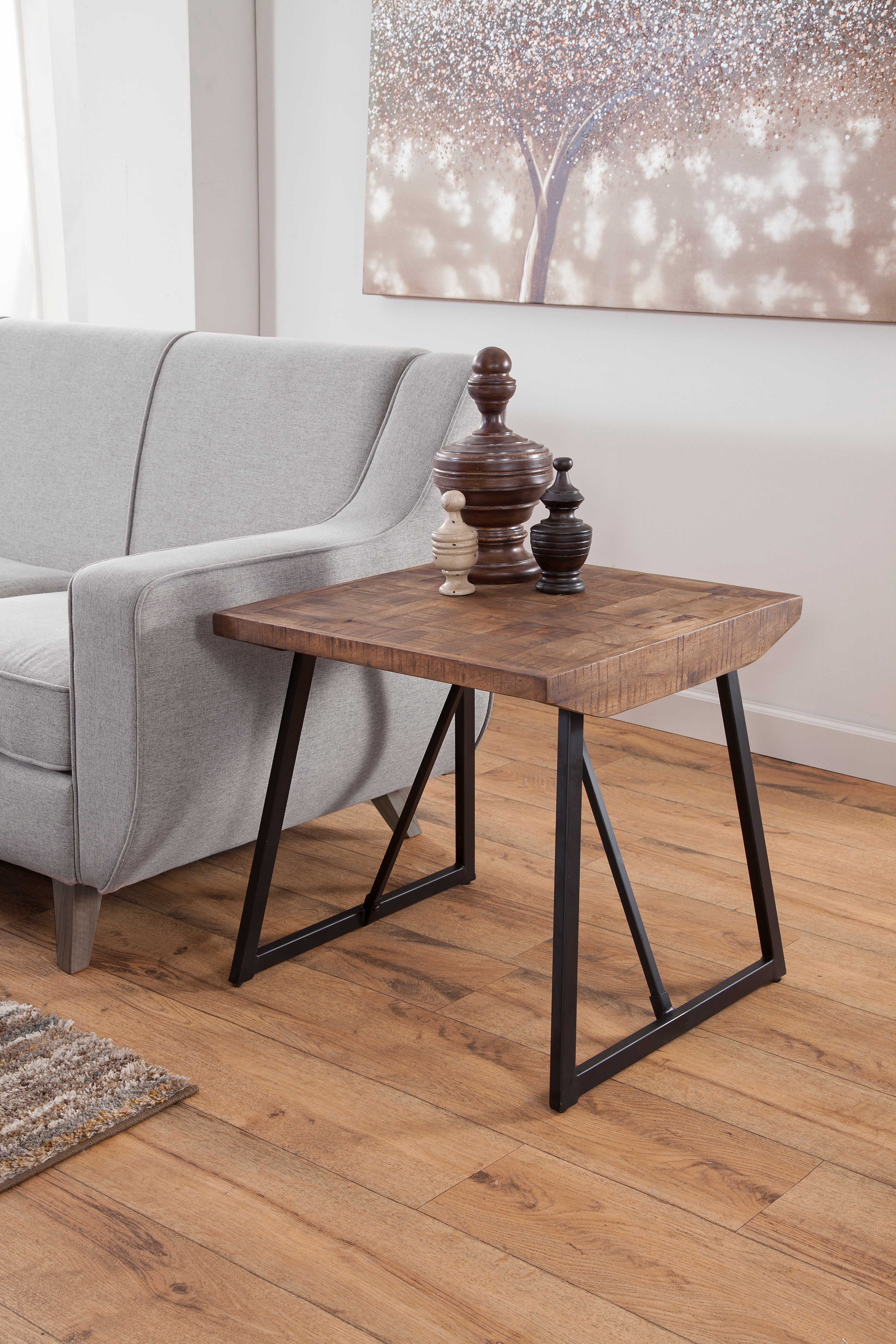 Walden Parquet END Table
