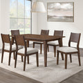Canton 7 PC Side Chair Dining Set