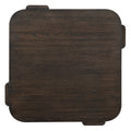 Salina Espresso Square End Table
