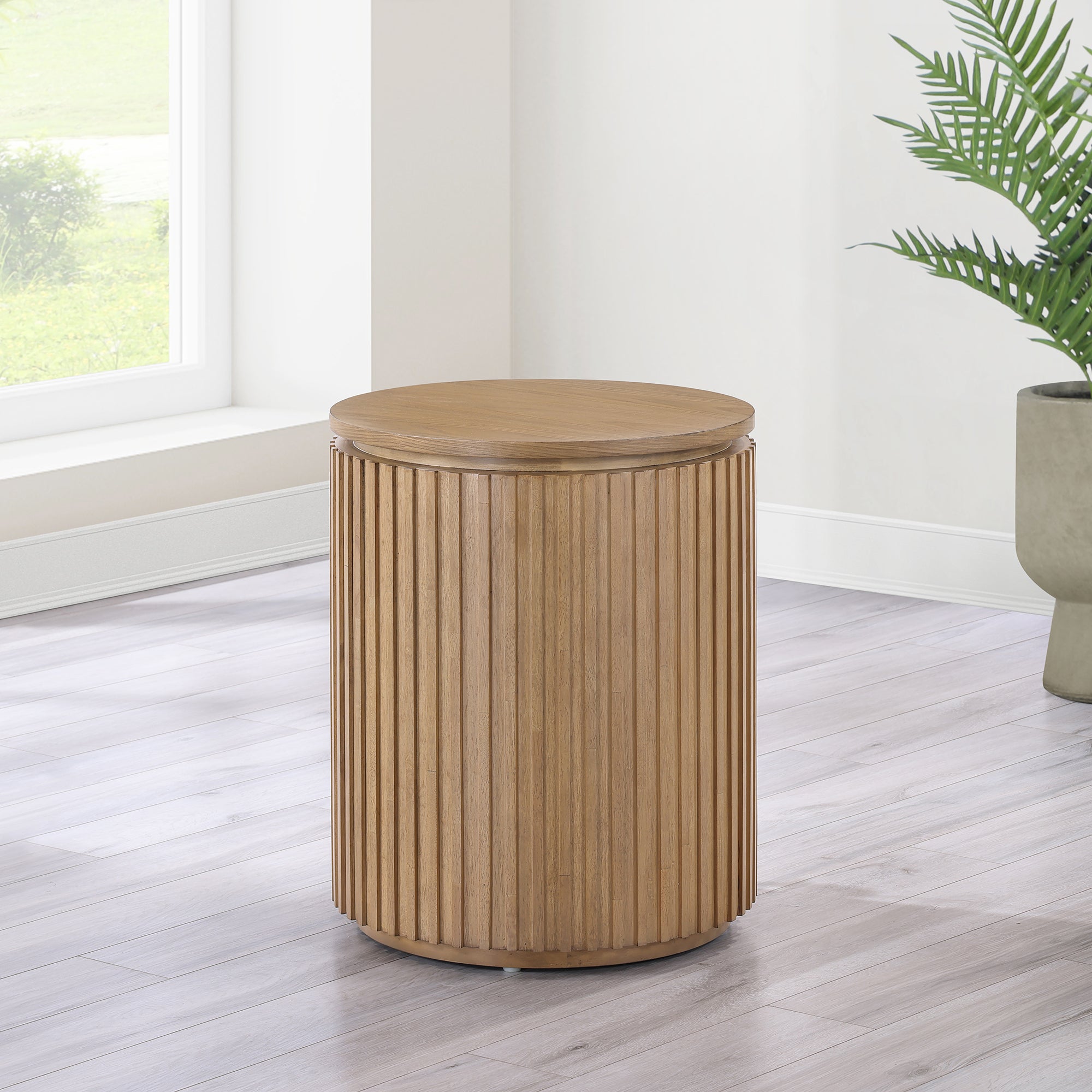 Colvin Brown End Table