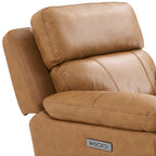 Gatlin Dual Power Recliner Leather